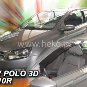 Ανεμοθραύστες VW Polo V 3D 2009-2017 Φιμέ Heko Σετ 2τμχ 31179