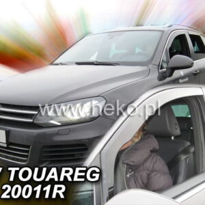 Ανεμοθραύστες VW Touareg 5D 2011-2018 Φιμέ Heko Σετ 2τμχ 31183
