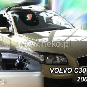 Ανεμοθραύστες Volvo C30 3D 2007+ Φιμέ Heko Σετ 2τμχ 31252