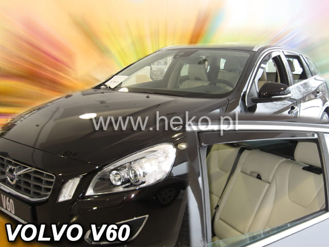 Ανεμοθραύστες Volvo V60 5D 2010-2018 Φιμέ Heko Σετ 4τμχ 31258 1 Ανεμοθραύστες Volvo V60 5D 2010-2018 Φιμέ Heko Σετ 4τμχ 31258