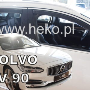 Ανεμοθραύστες Volvo V90 5D 2016+ Φιμέ Heko Σετ 4τμχ 31243