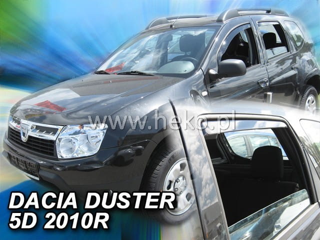 Ανεμοθραύστες για Dacia Duster 5D 05/2010-01/2018 της Heko Σετ 4τμχ Φιμέ 13108 1 Ανεμοθραύστες για Dacia Duster 5D 2010 2018 της Heko Σετ 4τμχ