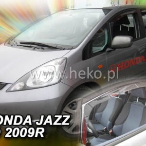 Ανεμοθραύστες για Honda Honda Jazz III 5D 2008-2015 Φιμέ Heko Σετ 2τμχ 17149