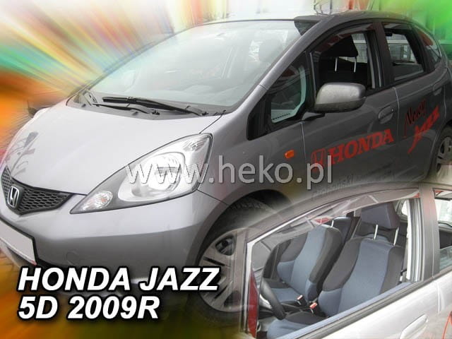 Ανεμοθραύστες για Honda Honda Jazz III 5D 2008-2015 Φιμέ Heko Σετ 2τμχ 17149 1 Ανεμοθραύστες για Honda Honda Jazz III 5D 2008-2015 Φιμέ Heko Σετ 2τμχ 17149