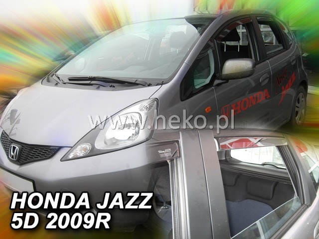 Ανεμοθραύστες για Honda Honda Jazz III 5D 2008-2015 Φιμέ Heko Σετ 4τμχ 17150 1 Ανεμοθραύστες για Honda Honda Jazz III 5D 2008-2015 Φιμέ Heko Σετ 4τμχ 17150