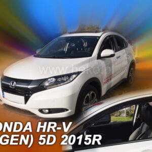 Ανεμοθραύστες για Honda Hrv II 5D 2015-2021 Φιμέ Heko Σετ 2τμχ 17178