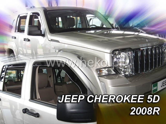 Ανεμοθραύστες για Jeep Cherokee 5D 2008-2013 Φιμέ Heko Σετ 4τμχ 19121 1 Ανεμοθραύστες για Jeep Cherokee 5D 2008-2013 Φιμέ Heko Σετ 4τμχ 19121