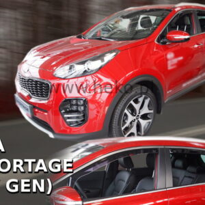 Ανεμοθραύστες για KIA Sportage IV 5D 2016-2021 Φιμέ Heko Σετ 4τμχ 20169