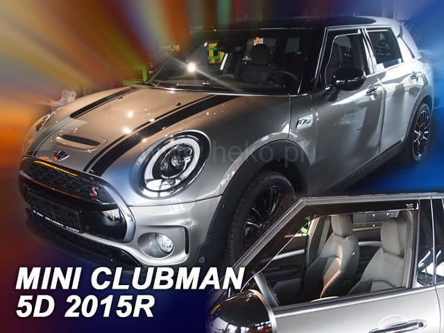 Ανεμοθραύστες για Mini Cooper Clubman F54 5D 2015+ Φιμέ Heko Σετ 2τμχ 22205 1 Ανεμοθραύστες για Mini Cooper Clubman F54 5D 2015+ Φιμέ Heko Σετ 2τμχ 22205