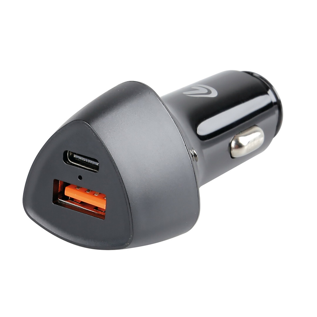 Lampa Φορτιστής Αναπτήρα με 2 Usb-c/usb- A 12/24v 36w Led 1 ΧΕL38716Τ 1