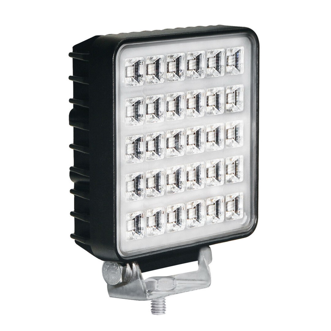 Προβολέας Εργασίας Τετράγωνος Wl-27 30led 30w 2.400lm 10-30v 136,5x111x34,8mm Φως Διάθλασης 1τχμ Lampa 1 ΧΕL72189 1