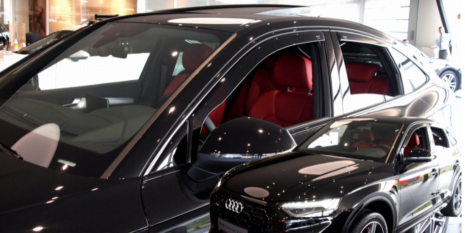 Ανεμοθραύστες Audi Q5 Sportback 5d 2020+ Σετ 4τμχ για Μπροστινά-Πίσω Παράθυρα Φιμέ Πλαστικό Heko 1 102