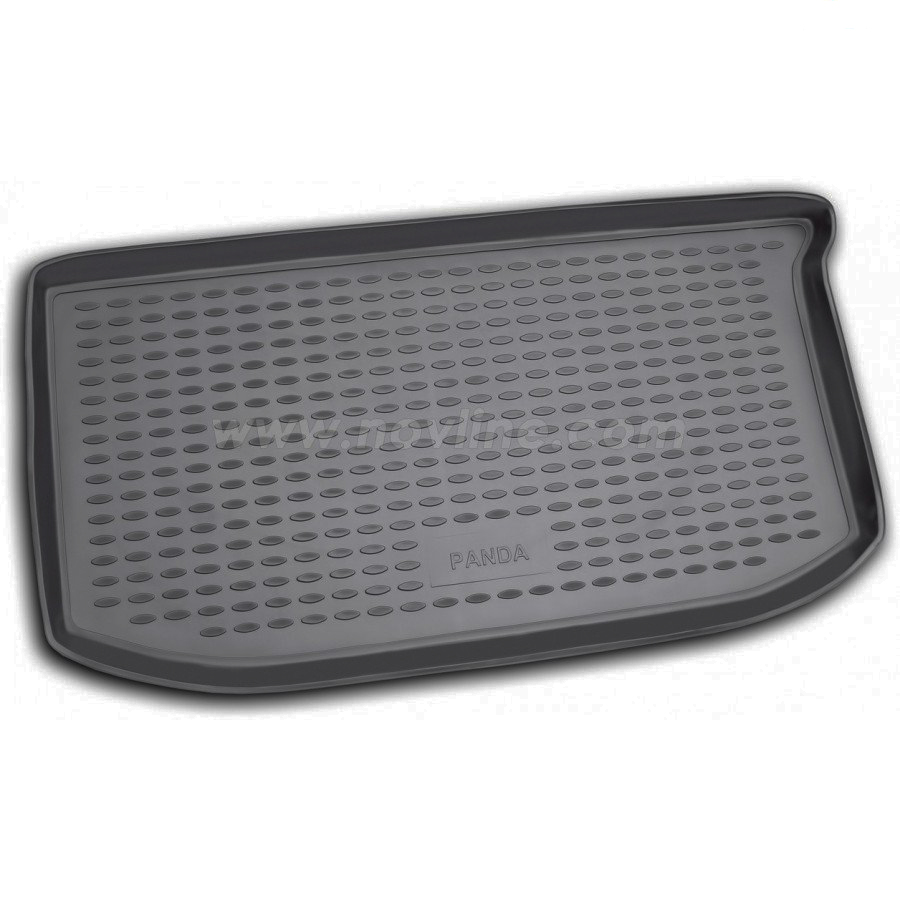 Fiat Panda 09/2003+ Λαστιχένιο Πατάκι για Πορτ Μπαγκάζ Μαύρο Novline 1 20 126.wm.e24cb4