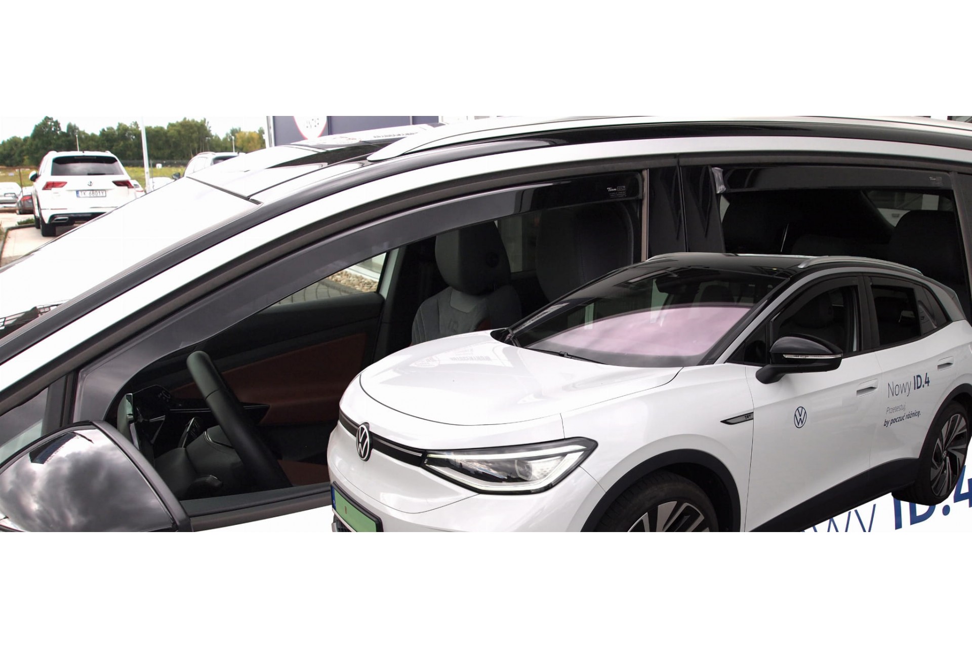 Ανεμοθραύστες για Vw Id.4 5d 2020+ Φιμέ Σετ 4τμχ Heko 1 31026