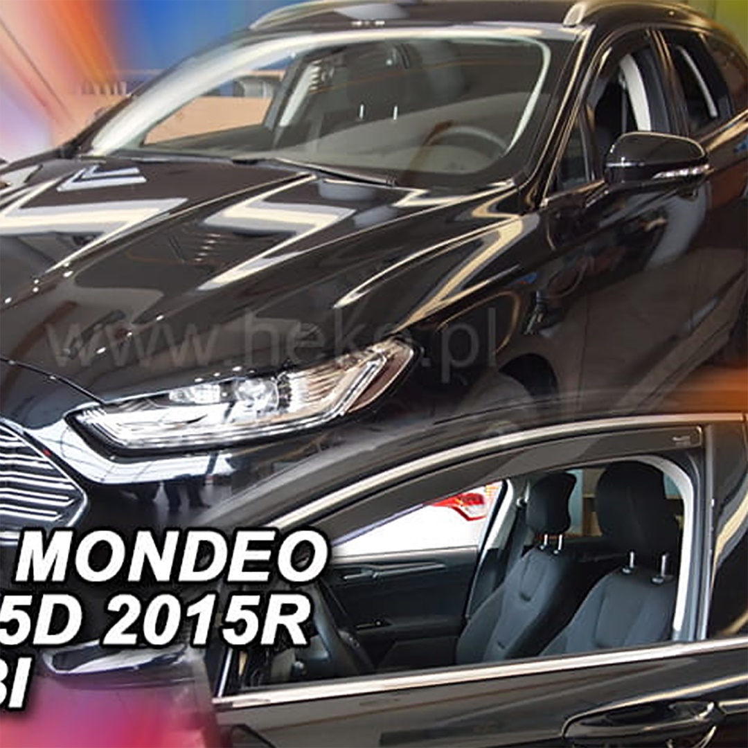 Ford Mondeo Mk5 5d Htb / Wagon 2015+ Φιμέ Ανεμοθραύστες Heko Σετ 2τμχ 1 A311