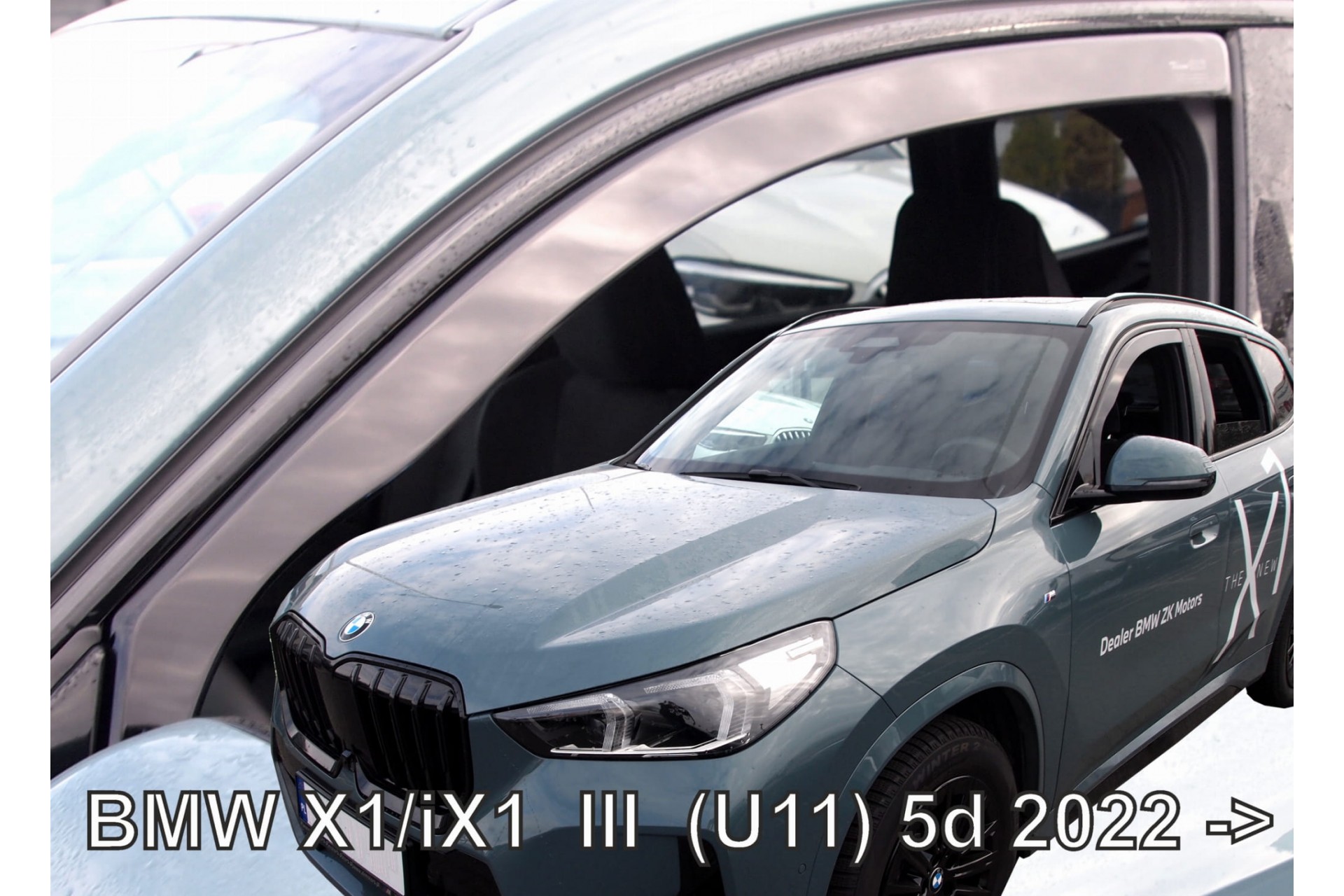 Ανεμοθραύστες για Bmw X1 (u11) /ix1 5d 2022-2023 Σετ 2τμχ από Φιμέ Πλαστικό Heko 1 Ανεμοθραύστες για Bmw X1 (u11) /ix1 5d 2022-2023 Σετ 2τμχ από Φιμέ Πλαστικό Heko