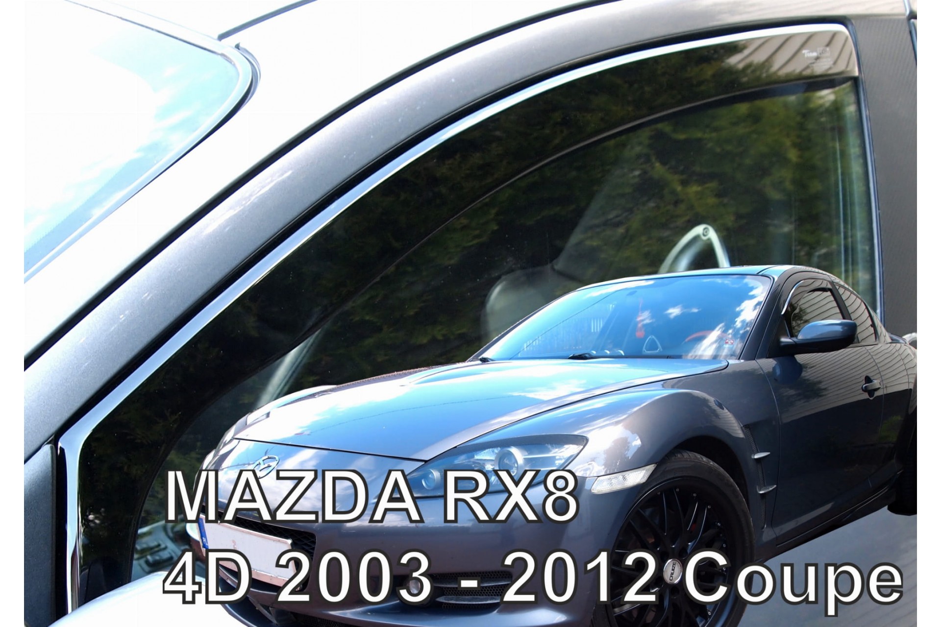Mazda Rx8 4d 2003-2012 Coupe Ανεμοθραύστες Φιμέ Σετ 2τμχ Heko 1 ANEMHEKO23181