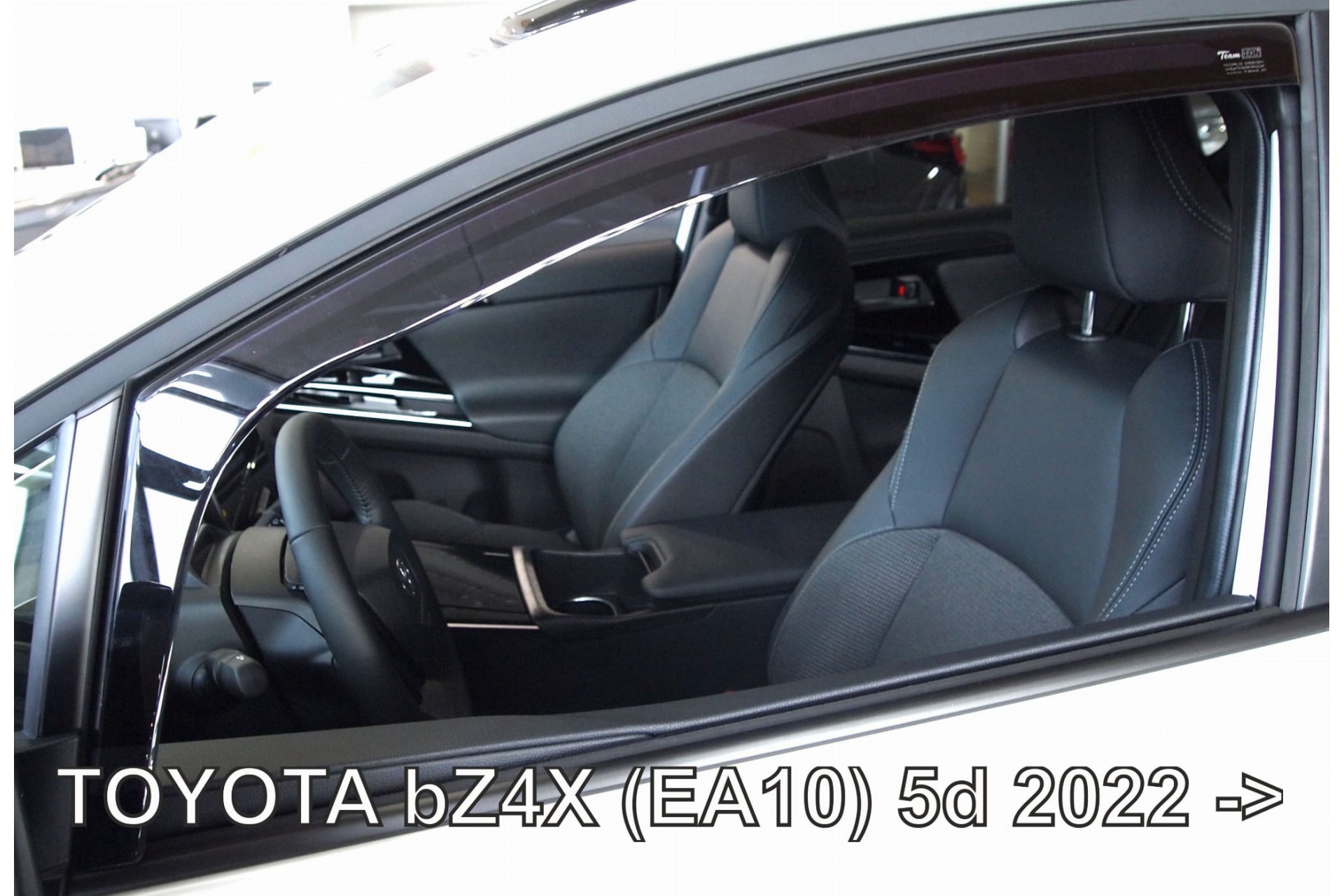 Ανεμοθραύστες Toyota Bz4x (ea10) 5d 2022+ Σετ 2τμχ από Φιμέ Πλαστικό Heko 1 ANEM 29675