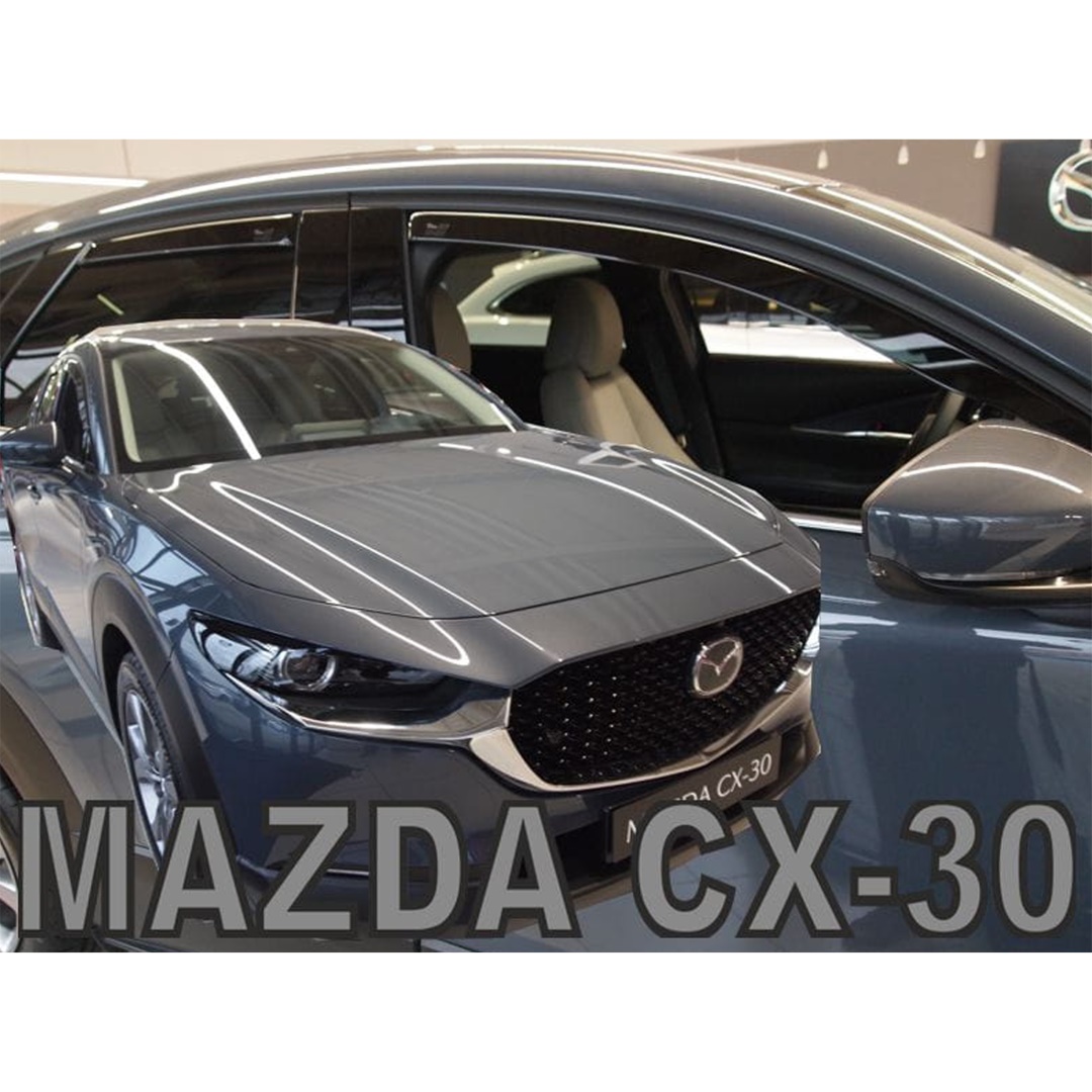 Ανεμοθραύστες για Mazda Cx-30 5d 2019+ Φιμέ Σετ 4τμχ Heko για Μπροστινά και Πίσω Παράθυρα 1 ASET23172 1