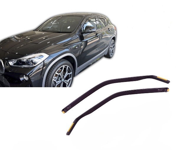 Bmw X2 F39 5d 2018+ Φιμέ Ανεμοθραύστες Heko Σετ 2τμχ (tp) 1 BMW X2 F39 5D 2018 ανεμοθραύστες 4 τεμ Heko 1 1