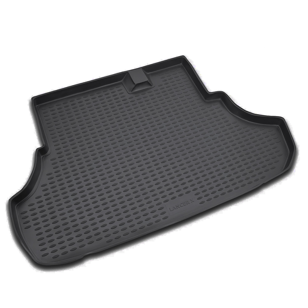 Mitsubishi Lancer 4d 03/2007-2010 Λαστιχένιo Πατάκι Πορτ Μπαγκάζ Μαύρο Novline 1 EXP.NLC .35.13.B10