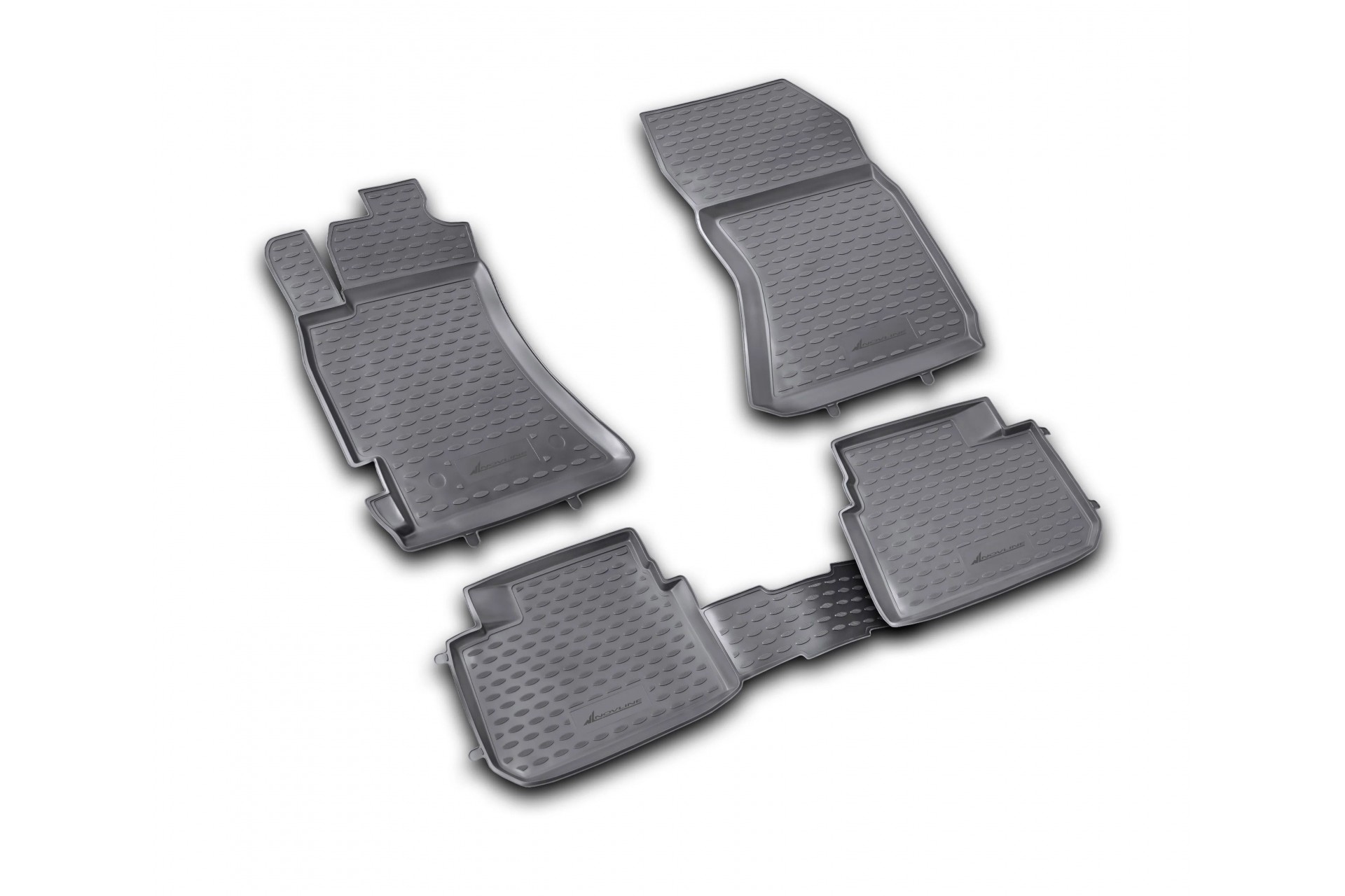 Subaru Forester 2.5xt 2008-2013 Λαστιχένια Πατάκια Σετ 4τμχ Μαύρα Novline 1 EXP.NLC .46.08.210kh.wm.b848b45