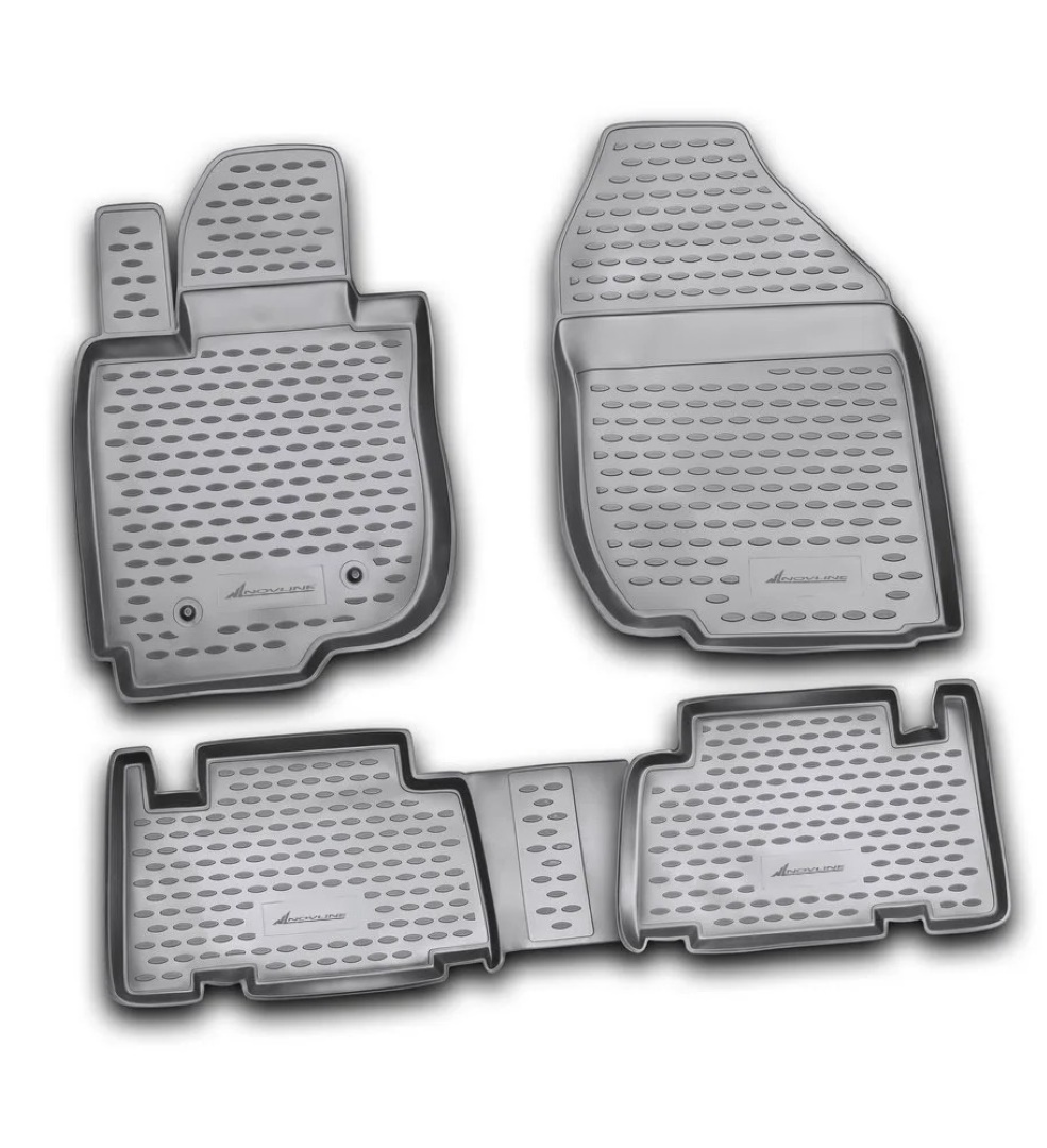 Toyota Rav 4 01/2006-2009 Λαστιχένια Πατάκια Σετ 4τμχ Μαύρα Novline 1 EXP.NLC .48.09.210.wm.b848b45