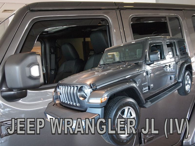 Ανεμοθραύστες για Jeep Wrangler Jl Iv 5d 2019+ Φιμέ Σετ 4τμχ Heko για Μπροστινά και Πίσω Παράθυρα 1 JEEP WRANGLER JL IVTYL