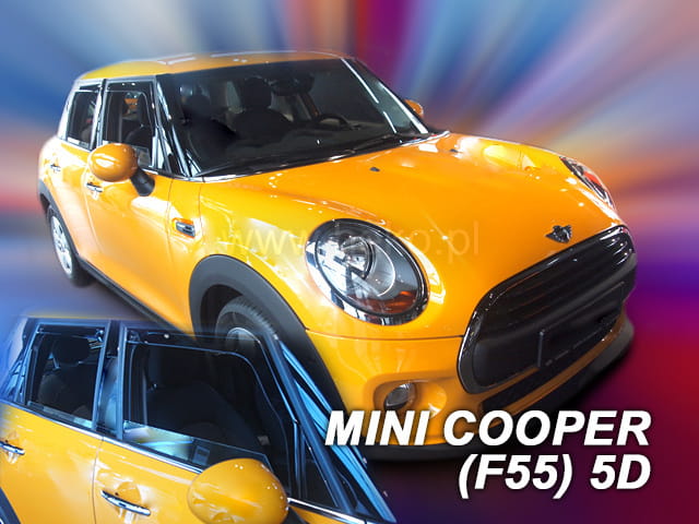 Mini Cooper / Mini One F55 5d 2014+ Φιμέ Ανεμοθραύστες Σετ 4τμχ Heko 1 Mini Cooper Mini One F55 5d 2014 Φιμέ Ανεμοθραύστες Σετ 4τμχ