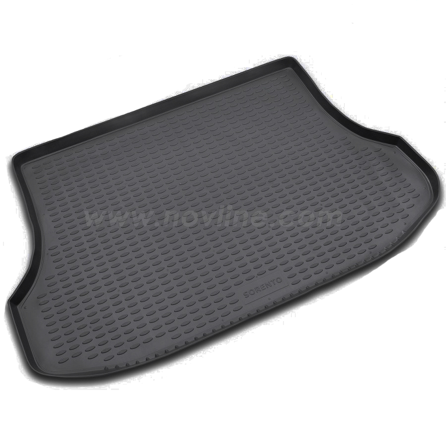 Kia Sorento 07/2002-10/2009 Λαστιχένιο Πατάκι για Πορτ Μπαγκάζ Μαύρο Novline 1 NLC.25.19.B13