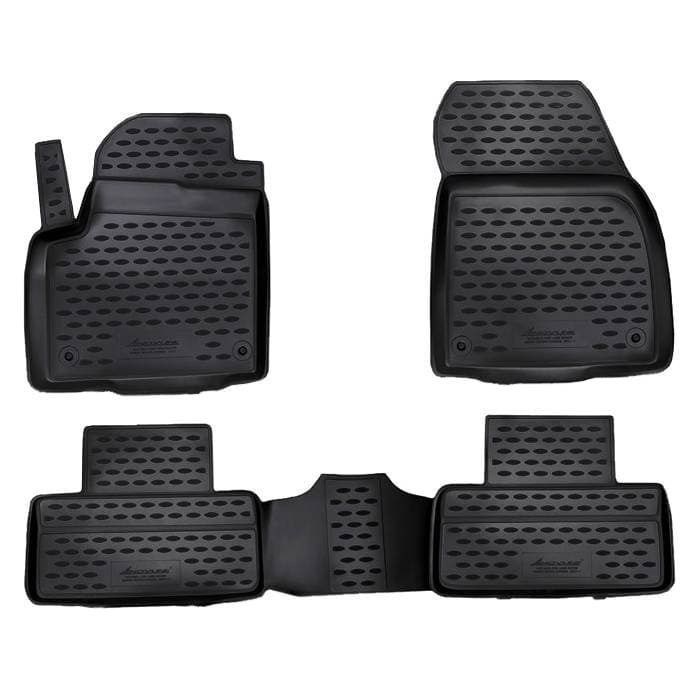 Land Rover Range Rover Evoque 2011-2018 Λαστιχένια Tpe Πατάκια Μαρκέ Σετ 4τμχ Μαύρα Novline 1 NLC.28.13.210Hνβ