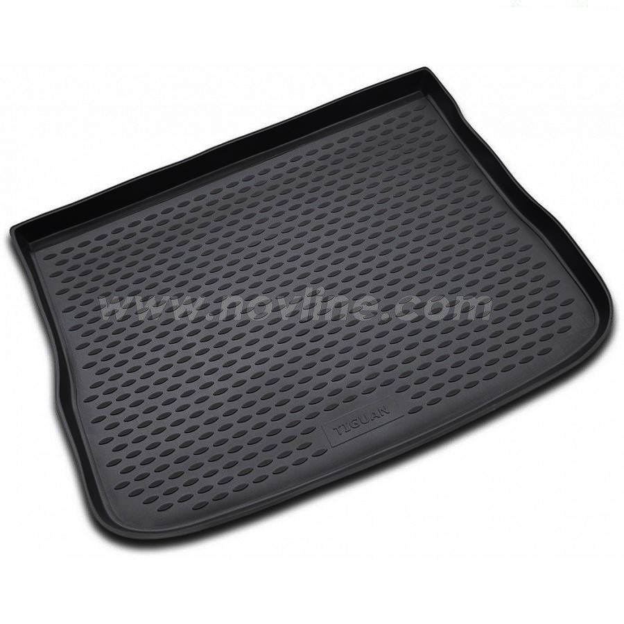 Vw Tiguan 12/2007-04/2016 Λαστιχένιο Πατάκι για Πορτ Μπαγκάζ Μαύρο Novline 1 NLC.51.21.B13N