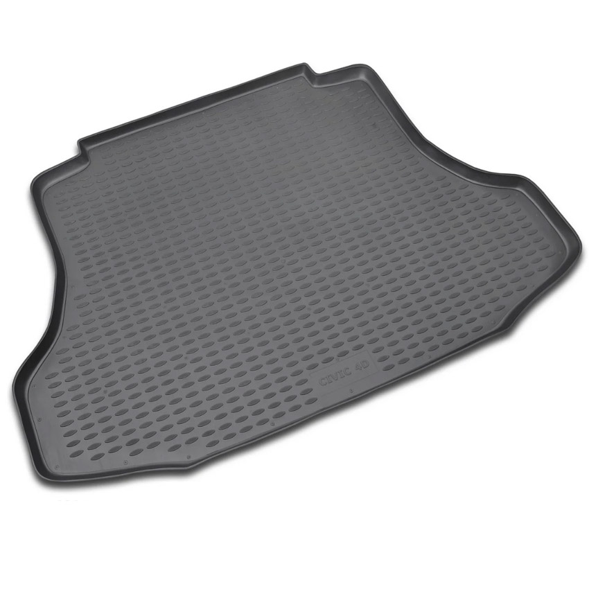 Honda Civic 4d 2006-2011 Λαστιχένιo Πατάκι Πορτ Μπαγκάζ Μαύρο Novline 1 NLC1809B10