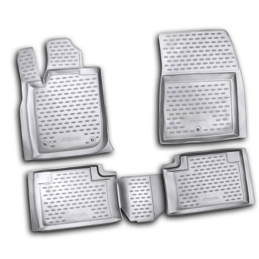 Jeep Grand Cherokke (wk2) 5d 2010-2013 Λαστιχένια Tpe Πατάκια Μαρκέ Σετ 4τμχ Μαύρα Novline 1 NLC2403210