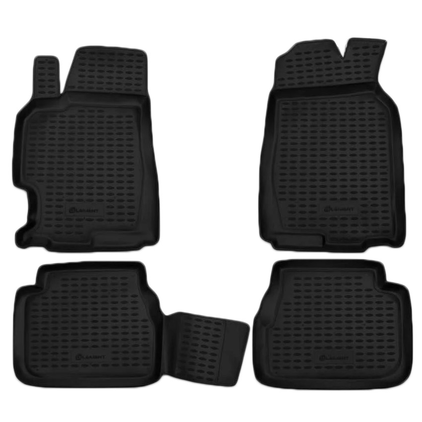 Mazda 6 4/5d 2002-2012 Λαστιχένια Tpe Πατάκια Μαρκέ Σετ 4τμχ Μαύρα Novline 1 NLC3302210