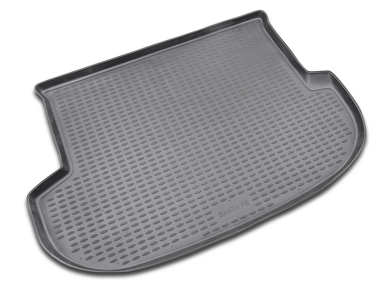 Hyundai Santa Fe 03/2006-2011 Λαστιχένιο Πατάκι Μαρκέ Ανθρακί/Σκούρο Γκρι Novline 1 NV00896 S 01 @