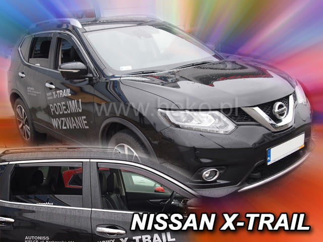 Ανεμοθραύστες Nissan X-Trail 5D T32 2013-2021 Φιμέ Heko Σετ 4τμχ 24288 1 Nissan X trail 5d T32 2013 2021 Φιμέ Ανεμοθραύστες Heko Σετ 4τμχ 24288