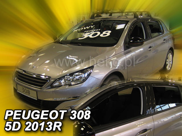 Ανεμοθραύστες Peugeot 308 II 5D 2013-2021 Φιμέ Heko Σετ 4τμχ 26154 1 Peugeot 308 Ii 5d 2013 2021 Φιμέ Ανεμοθραύστες Heko Σετ 4τμχ 26154
