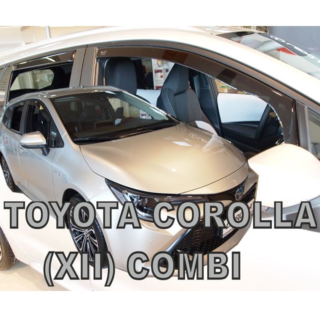 Ανεμοθραύστες Toyota Corolla XII 5D Wagon 2018+ Φιμέ της Heko Σετ 4τμχ 29661 1 SET29661