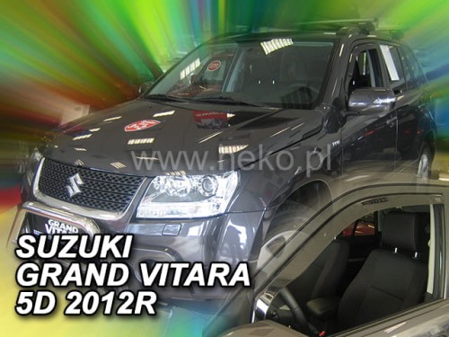 Ανεμοθραύστες Suzuki Grand Vitara 5D 2005-2014 Φιμέ της Heko Σετ 4τμχ 28617 1 Suzuki Grand Vitara 5d 2005 2014 anemothrastes 4 tem heko
