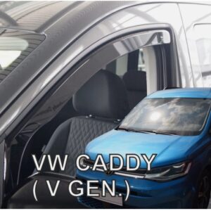 Vw Caddy 2021+ Φιμέ Ανεμοθραύστες Heko Σετ 2τμχ