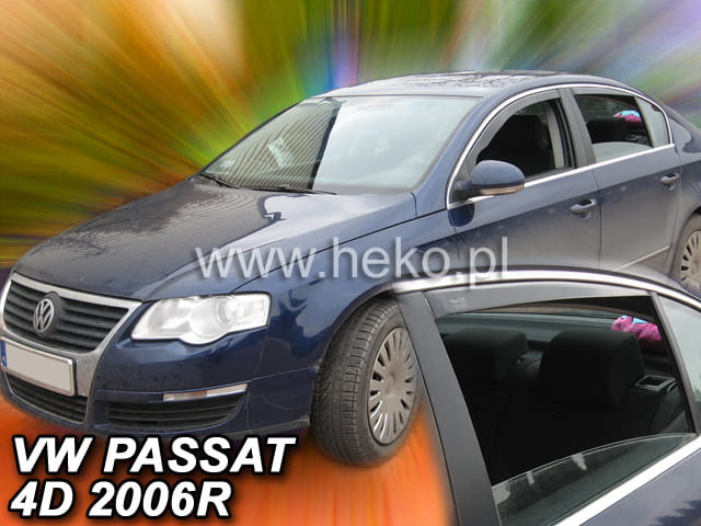 Ανεμοθραύστες VW Passat 4D 2005-2015 Φιμέ της Heko Σετ 4τμχ 31154 1 Vw Passat 4d 2005 2015 Φιμέ Ανεμοθραύστες Heko Σετ 4τμχ για Μπρος Πίσω Παράθυρα