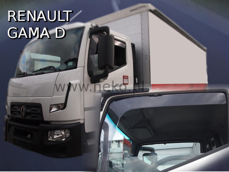 Ανεμοθραύστες για Renault Gama D Cab 2,0 (3,5-7,5 T)2014r Φιμέ Σετ 2τμχ Heko 1 f522723c8aa2a80dc26cac11cb147846