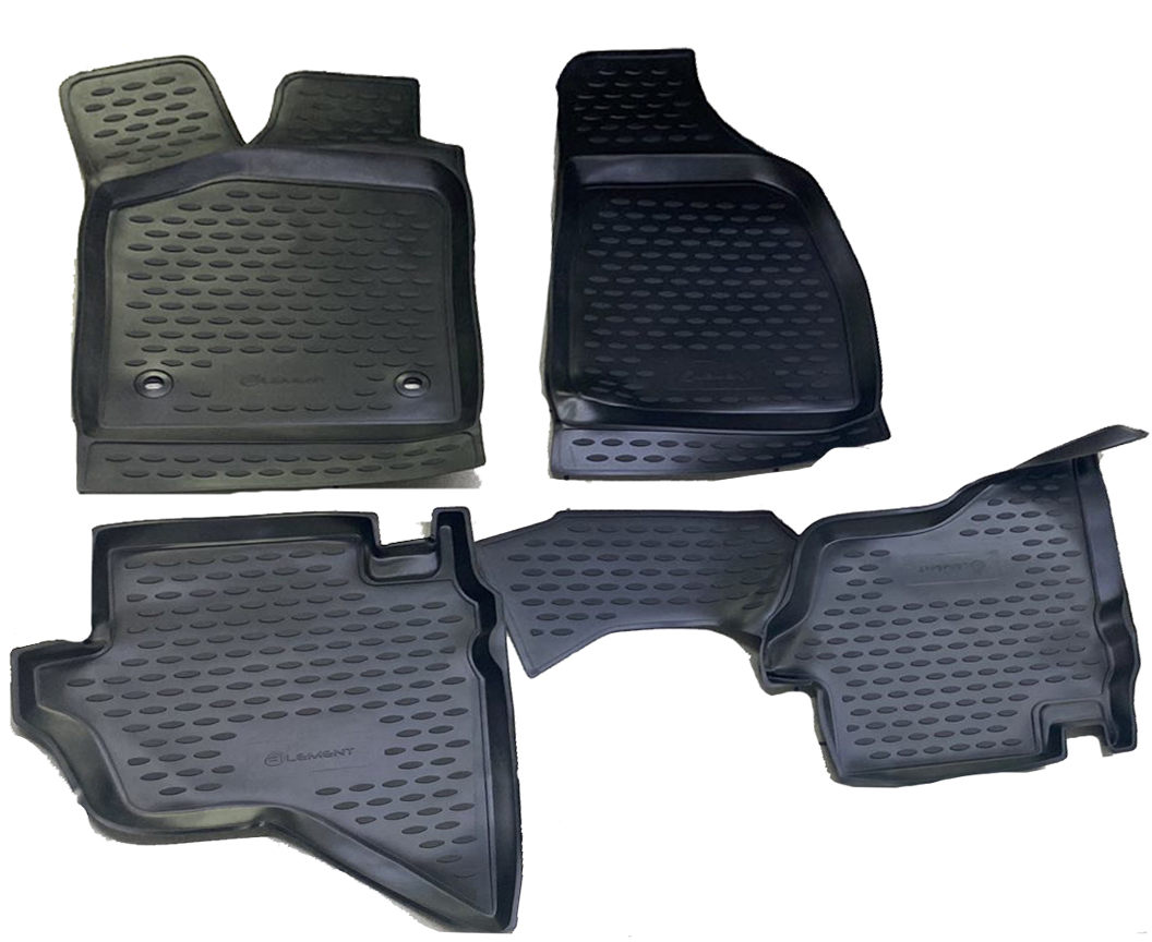 Ford Ranger 2007-2011 Λαστιχένια Tpe Πατάκια Μαρκέ Σετ 4τμχ Μαύρα Novline 1 viber image 2023 03 17 16 05 51 746
