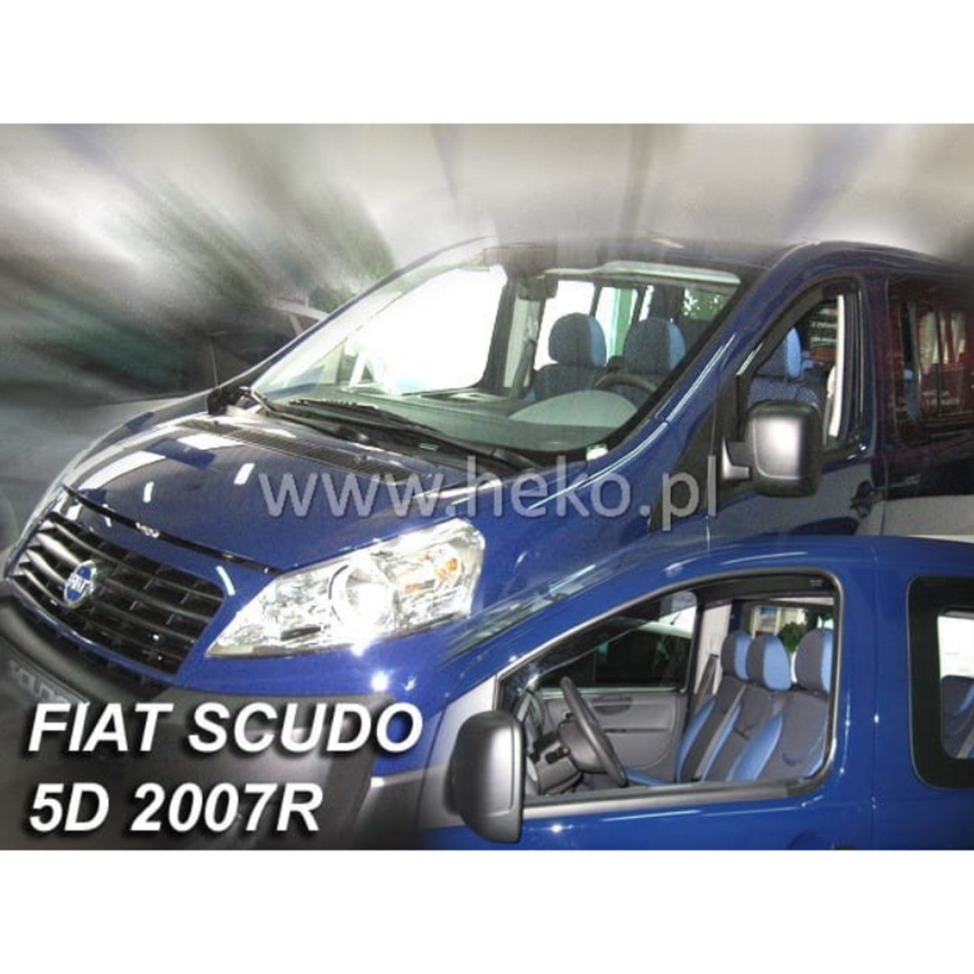 Peugeot Expert 2007-2016 / Jumpy 4d 2007-2016 / Scudo 2007-2016 / Proace 4d 2013-2016 Φιμέ Ανεμοθραύστες Heko Σετ 2τμχ 1 ΑΝΕΜ15149 1