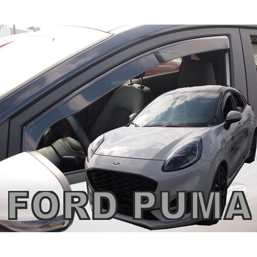 Ford Puma 5d 2019+ Φιμέ Ανεμοθραύστες Heko Σετ 2τμχ (tp) 1 ΑΝΕΜ15334