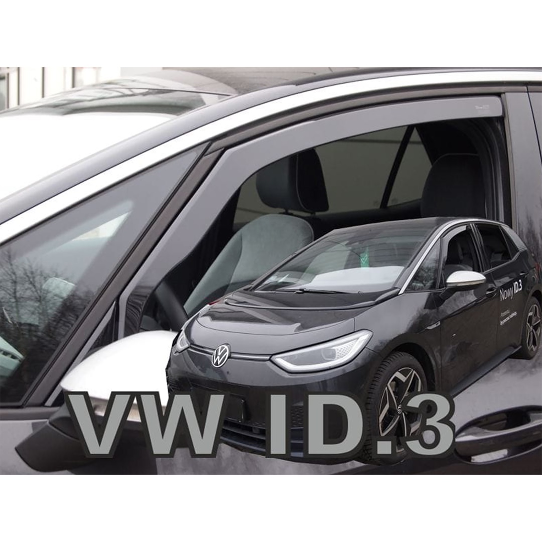 Ανεμοθραύστες για Vw Id.3 5d 2020+ - Φιμέ Σετ 2τμχ Heko για Μπροστινά Παράθυρα 1 ΑΝΕΜ31021