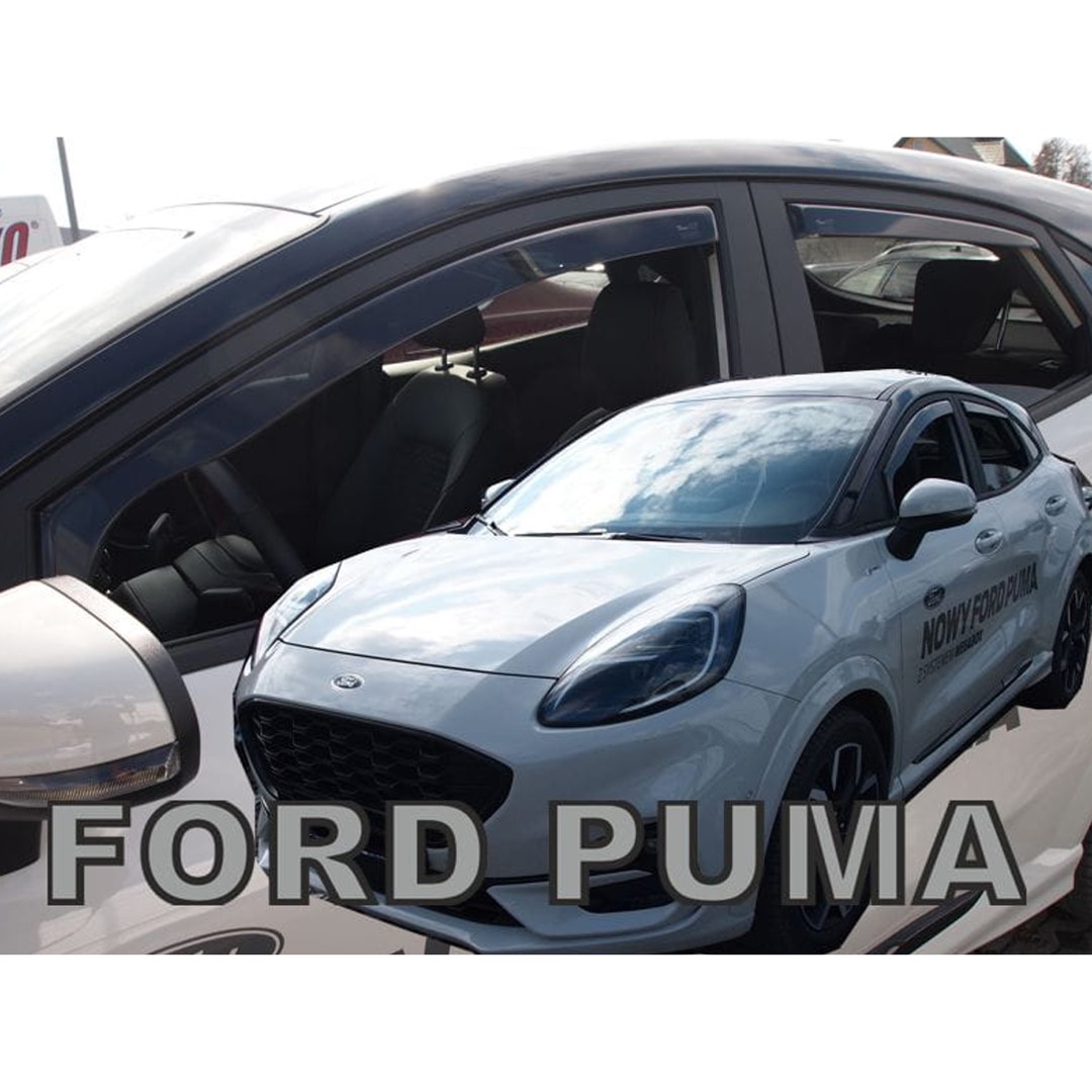 Ford Puma 5d 2019+ Φιμέ Ανεμοθραύστες Heko Σετ 4τμχ για Μπρος-Πίσω Παράθυρα 1 ΑΝΕΜSET15335