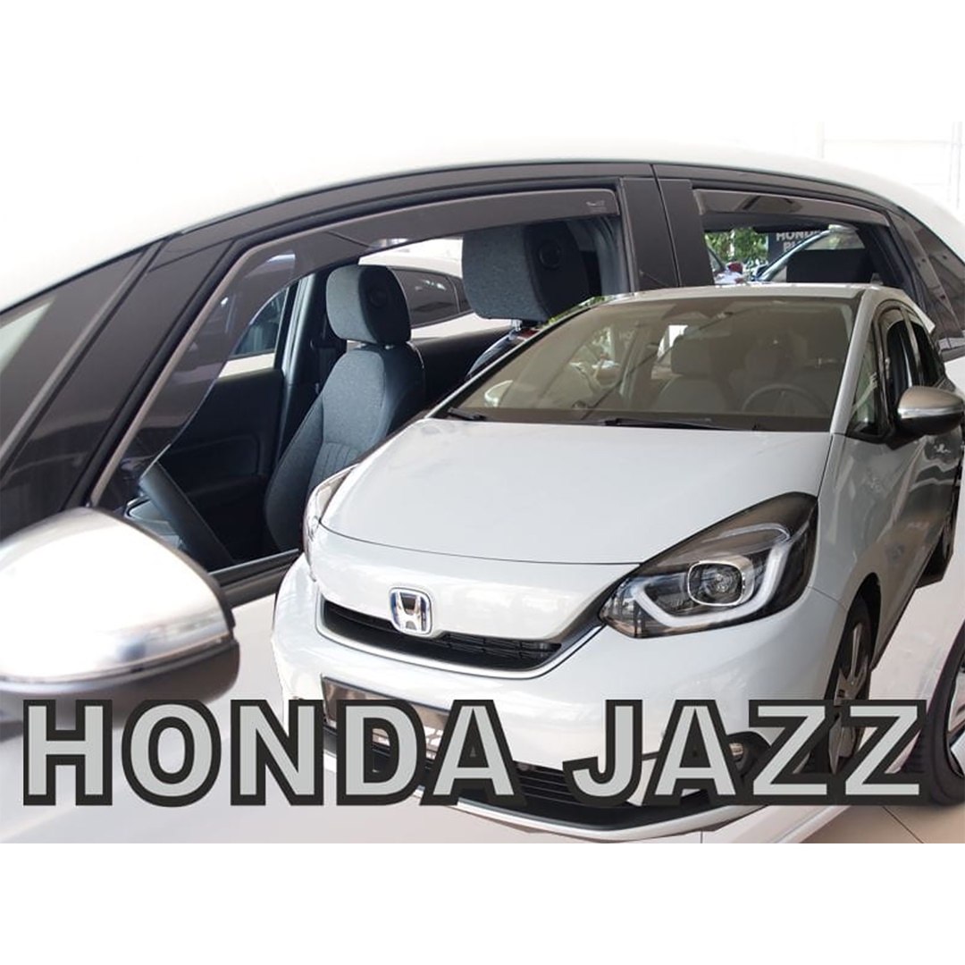 Ανεμοθραύστες Honda Jazz 5d 2019+ Σετ 4τμχ από Φιμέ Πλαστικό Heko 1 ΑΝΕΜSET17175