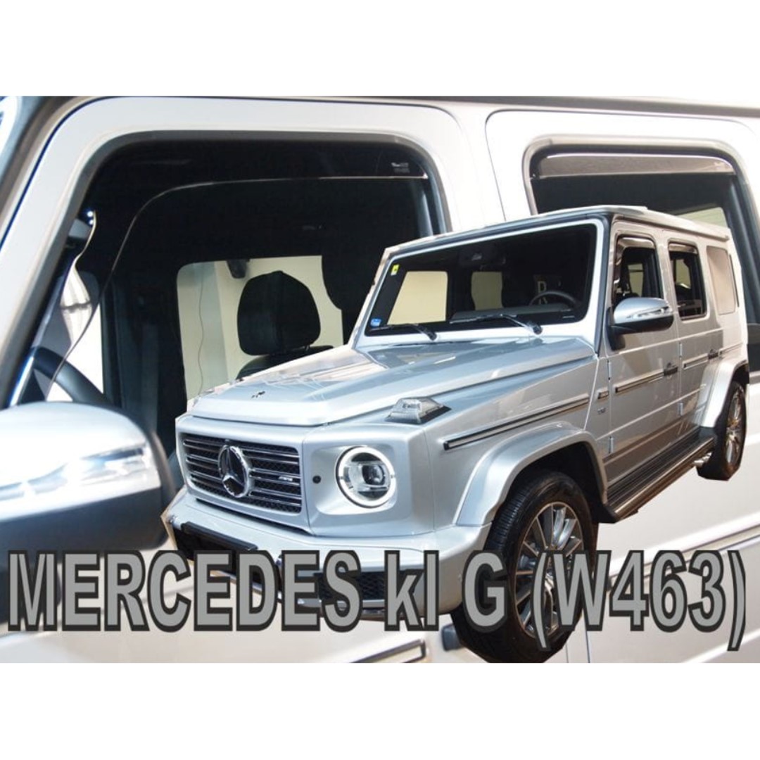 Ανεμοθραύστες για Mercedes Klas G W463 5d 2018+ Φιμέ Σετ 4τμχ Heko για Μπροστινά και Πίσω Παράθυρα 1 ΑΝΕΜSET23628